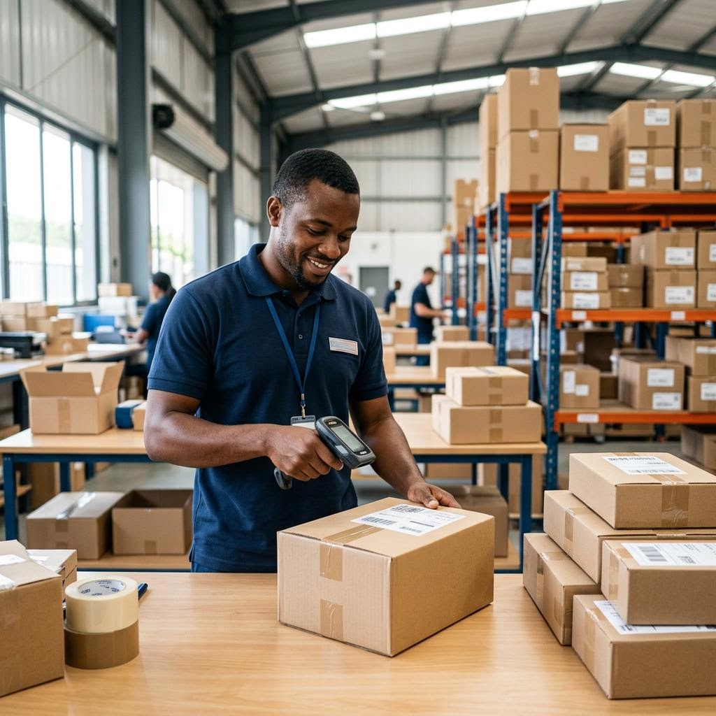 International delivery in motion